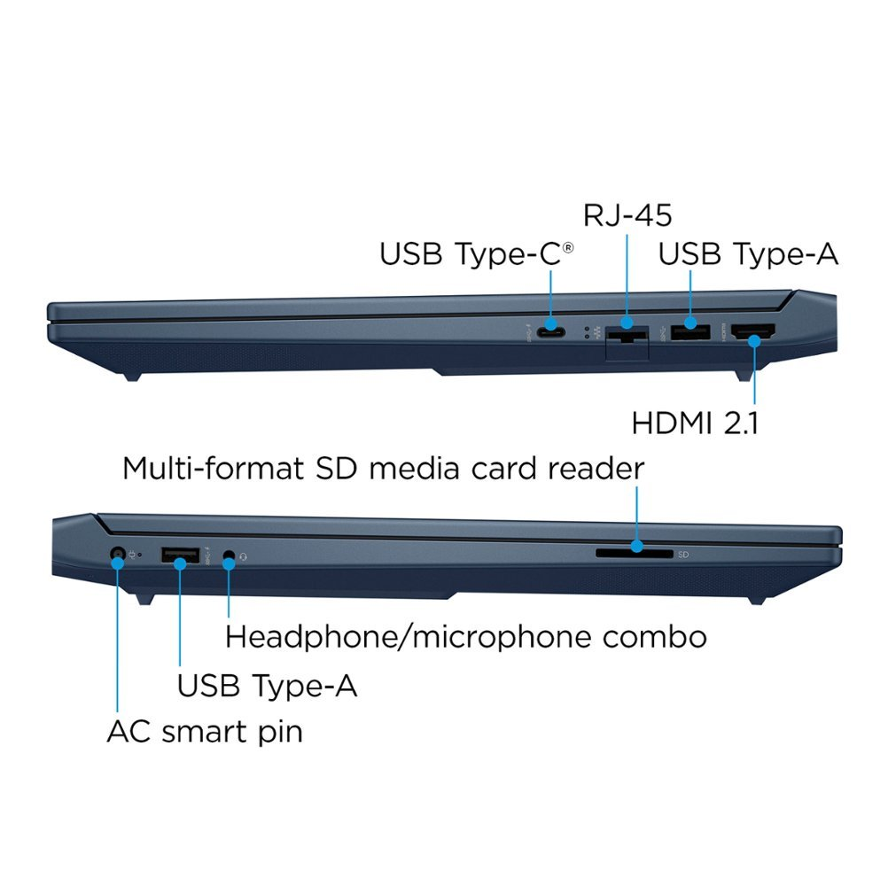 HP Victus 15.6 inch Full HD 144Hz Gaming Laptop - Intel Core i5-13420H - 8GB Memory - NVIDIA GeForce RTX 3050 - 512GB SSD - Performance Blue